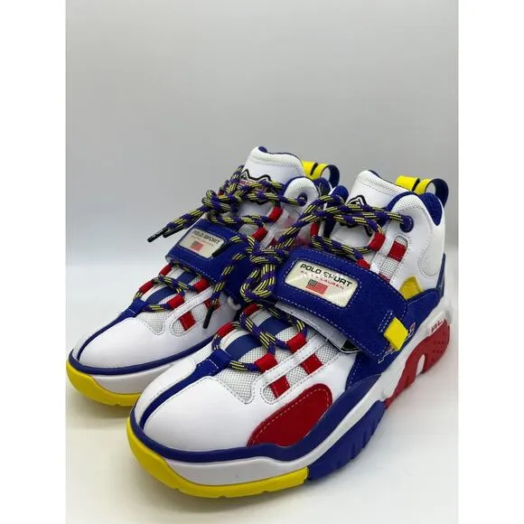 Polo Sport Ralph Lauren High-Top Sneakers PS 100-SK-HTL Men Size 10.5