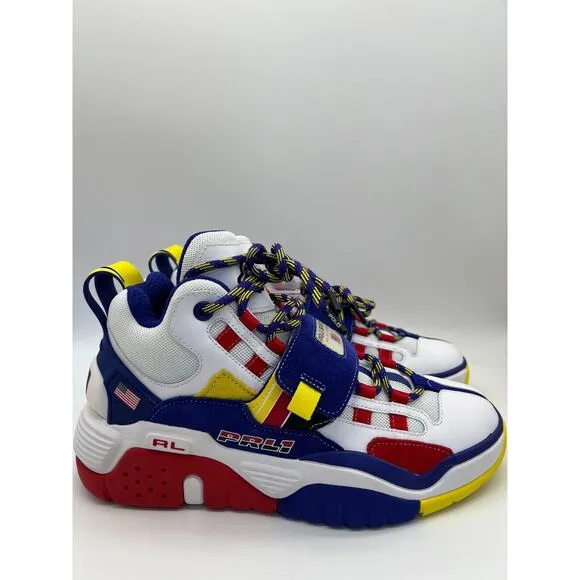 Polo Sport Ralph Lauren High-Top Sneakers PS 100-SK-HTL Men Size 10.5