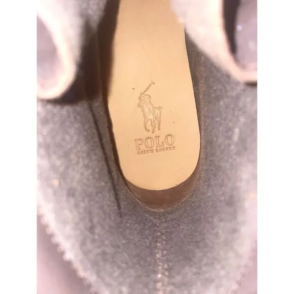 Polo by Ralph Lauren Brown Rain &amp; Snow Boots Size 10.5 D NWT