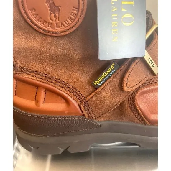 Polo by Ralph Lauren Brown Rain &amp; Snow Boots Size 10.5 D NWT