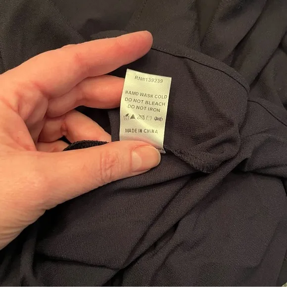 Pomander Place by Tuckernuck NWT Navy Blue Poplin Kenzo Dress Tiered Size XXL