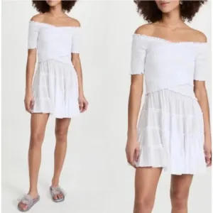 Poupette St Barth Soledad Mini Dress Soledad Mini Dress Small New with Tags