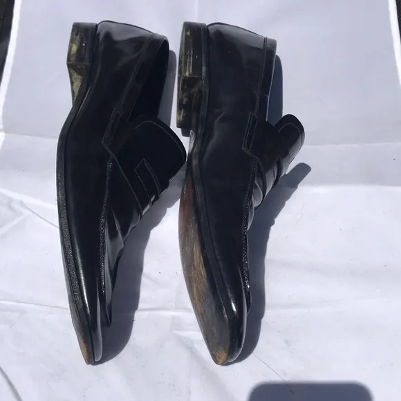 Prada men’s leather loafers