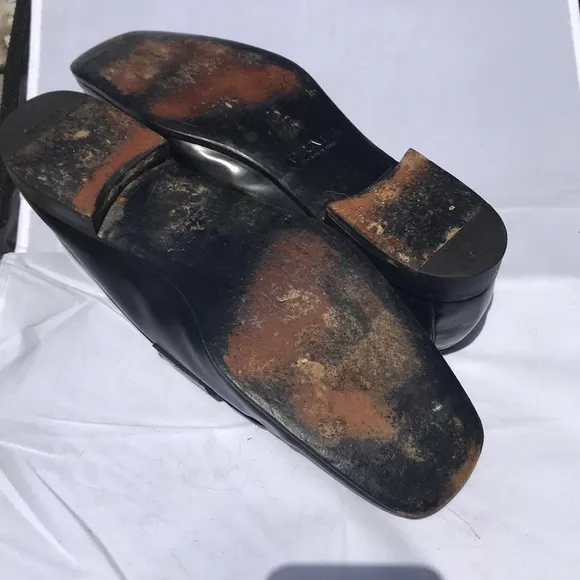 Prada men’s leather loafers