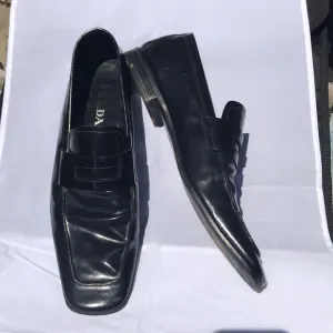 Prada men’s leather loafers