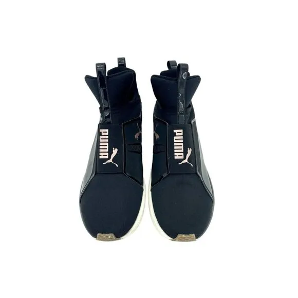 Puma Fierce VR Women's Trainer High Top Black Sneakers Athletic Sz 7.5