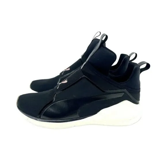 Puma Fierce VR Women's Trainer High Top Black Sneakers Athletic Sz 7.5