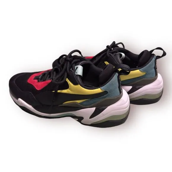 Puma‎ Thunder Spectra Black Shoes Y2K Sneakers Size 9