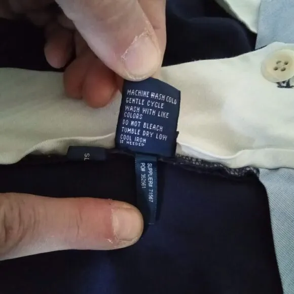 Ralph Lauren Polo Golf Navy Performance Shorts Size 34