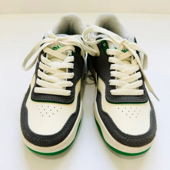 REEBOK kids green and grey sneakers NEW