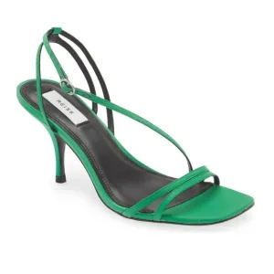 Reiss Green Strappy Sandals Heels, NWT, Size EU39 US8