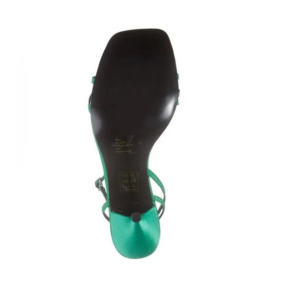 Reiss Green Strappy Sandals Heels, NWT, Size EU39 US8