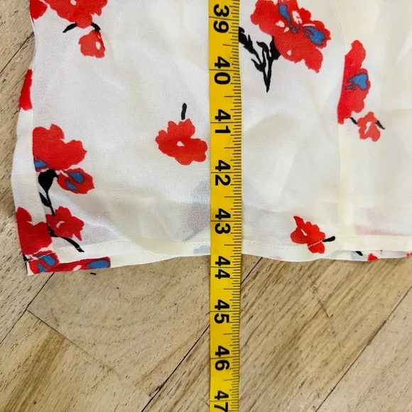 Retormation Floral midi button Shirtdress NWT