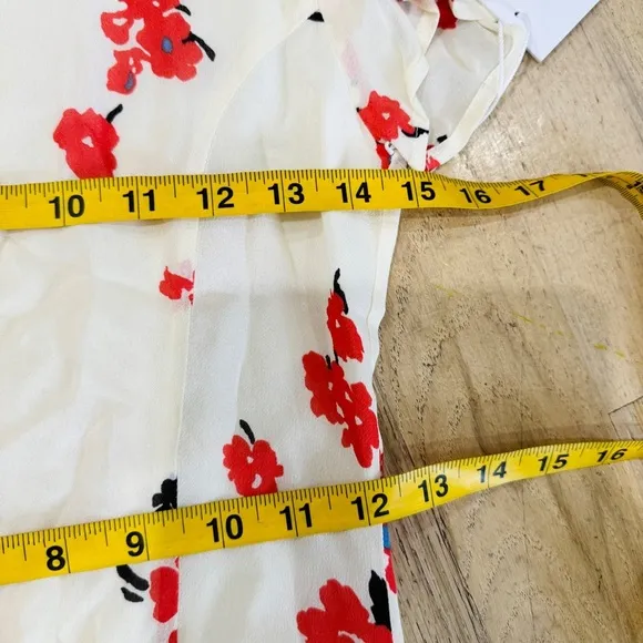 Retormation Floral midi button Shirtdress NWT