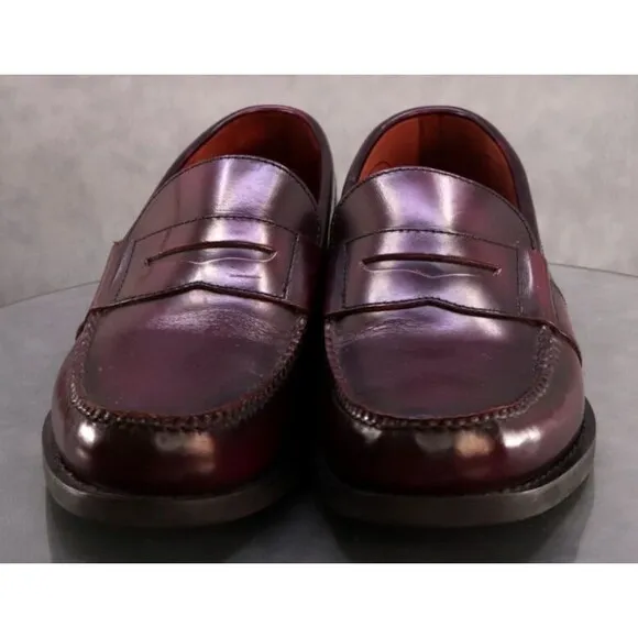 Rockport DMX Men's Penny Loafers Dress Shoes Size 11 (W) Wide Leather Cognac
