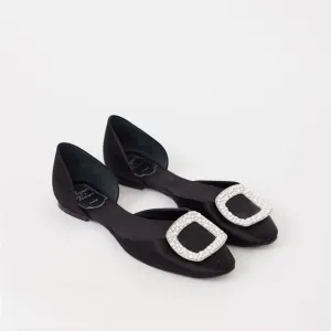 Roger Vivier Flats with embellished Buckle