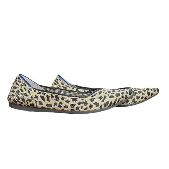 Rothy’s Leopard Print Retired The Point Flats - 7