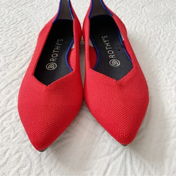 Rothy's The Point Flats, Red