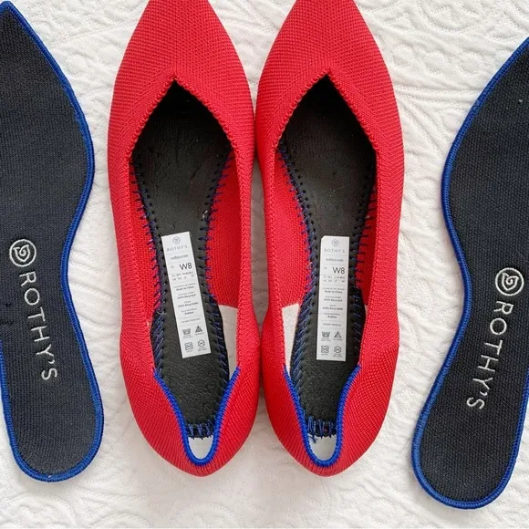 Rothy's The Point Flats, Red