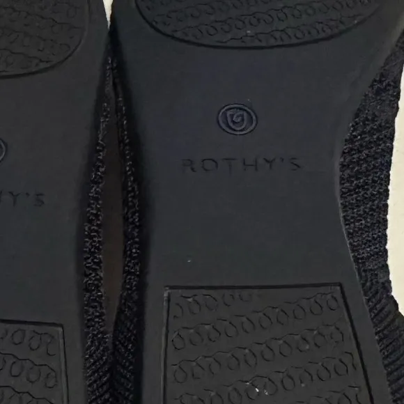 Rothy's The Point Maritime Navy Lattice Stitch Ballet Flats Women’s Size W8