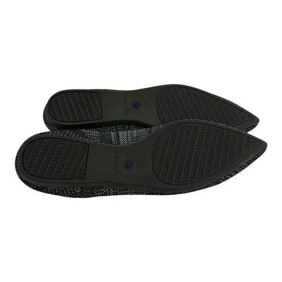 Rothy's The Point Womens Size 8 Retired Granite Heather Ballet Flats