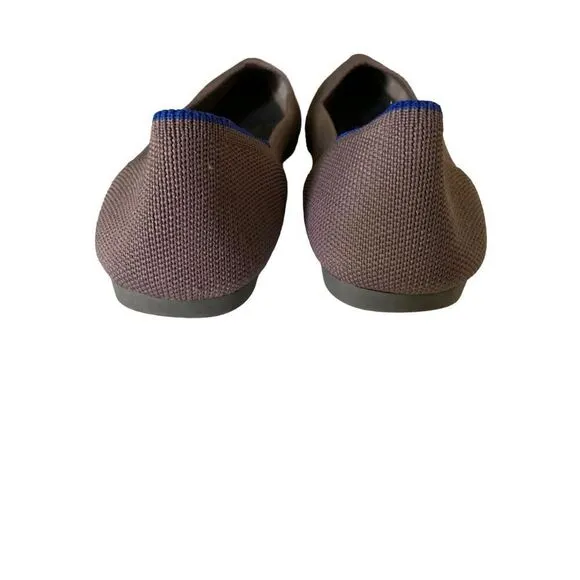 Rothy's The Point pointed flats no insoles women's size 8