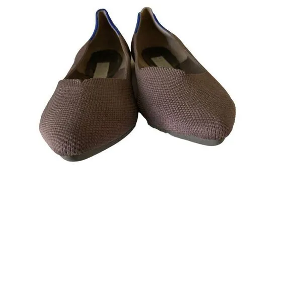 Rothy's The Point pointed flats no insoles women's size 8
