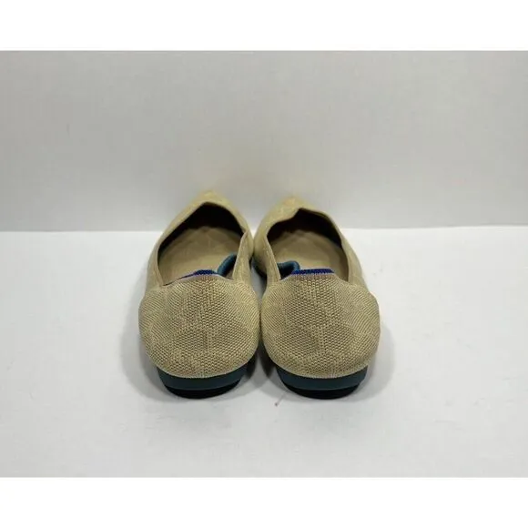 Rothy's The Point Ballet Flats Sahara Gold Women's Casual Shoe Size 11.5