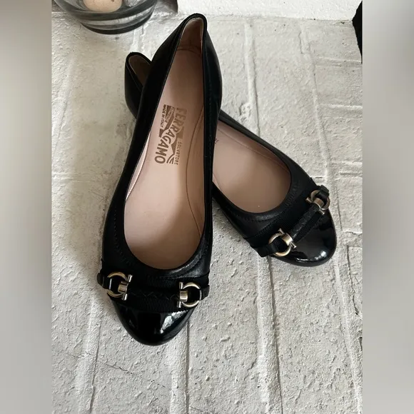 Salvatore Ferragamo Ballerinas Flats Ballet Size 9