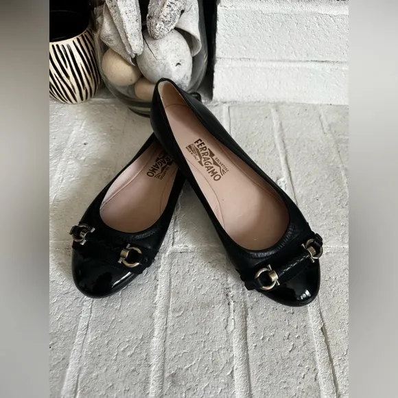 Salvatore Ferragamo Ballerinas Flats Ballet Size 9