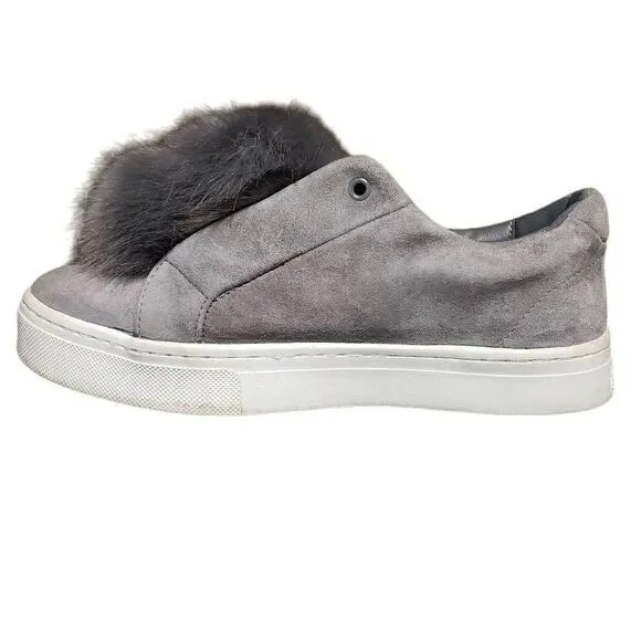 Sam Edelman Women's Leya Fashion Sneaker Gray Size 8.5