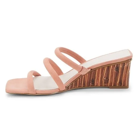 SANCTUARY Klique Suede Sandals in Clay NEW