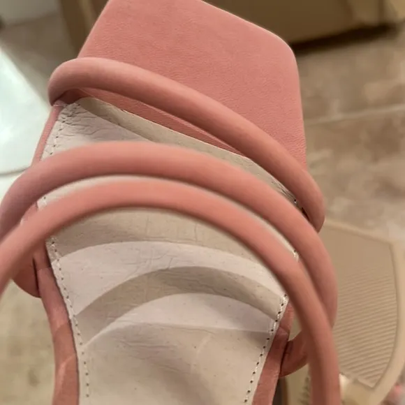 SANCTUARY Klique Suede Sandals in Clay NEW