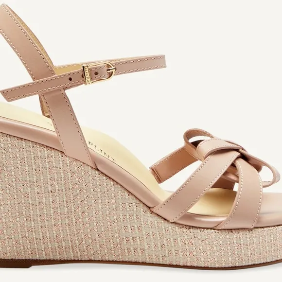 Sarah Flint The Perfect Mirjana Wedge Espadrilles EUC Size IT 40 (US 9-9.5)