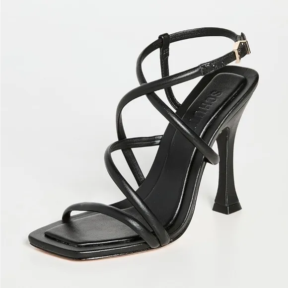 {Schutz} Black Strappy heels Size: 7