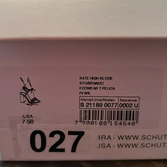 Schutz Kate Block Heel Tie Ankle Strap Strappy Heels NEW Size 7.5