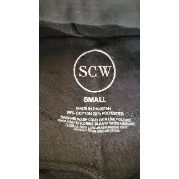 SCW Black Pineapple Skull Hoodie