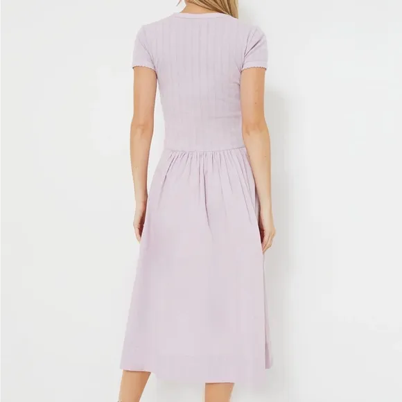 SEA NEW YORKLilac Salome Button Down Dress