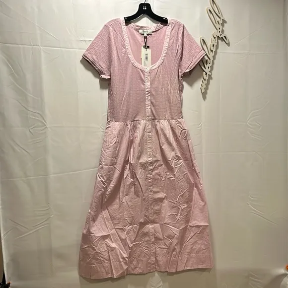 SEA NEW YORKLilac Salome Button Down Dress