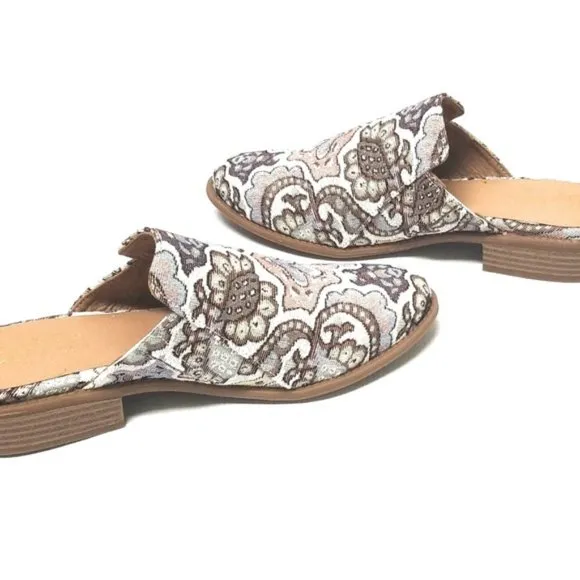 SEYCHELLES Anthropologie Slip On Mules Size 7‎