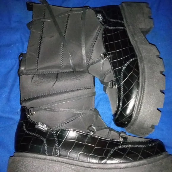 Shellys London BIG BLACK  Snowfall Snow Boots  ( BRAND NEW !!! )