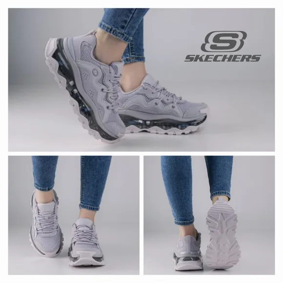 SKECHERS Street Uno Chaos Women's Chunky Sneakers in Lavender Size 8 NEW