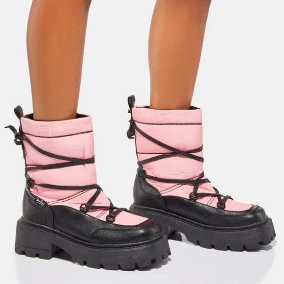 SNOWFALL PINK  Snow Boots ( BRAND NEW !!!! )
