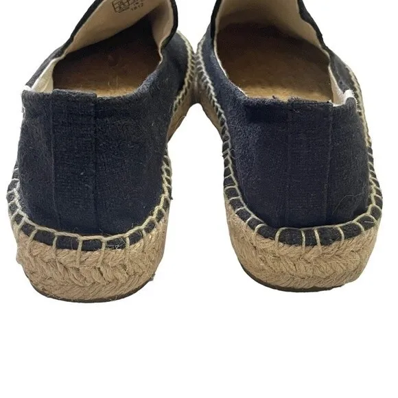 Soludos Platform Smoking Slipper Espadrilles, size 8.5