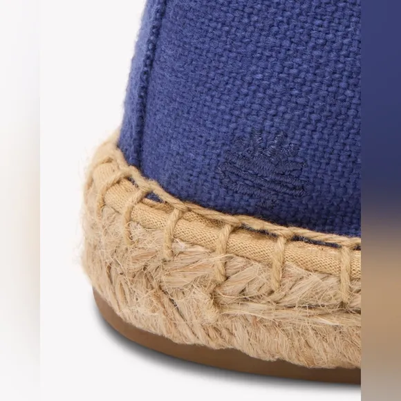 SOLUDOS The Smoking Original Espadrille Marlin Blue New In Box Size 8