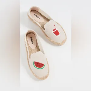 Soludos Watermelon Juice Espadrilles