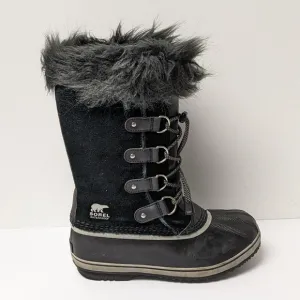 Sorel Joan of Arctic Waterproof Winter Boots, Black, Big Kids 6 M