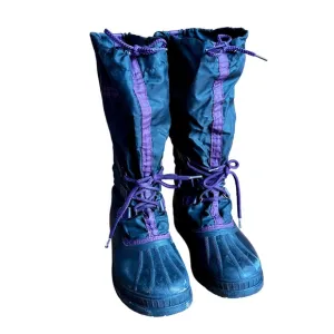 SOREL Kaufman Canada Men's Size 7 Snowcap Winter Boots Purple Unlined