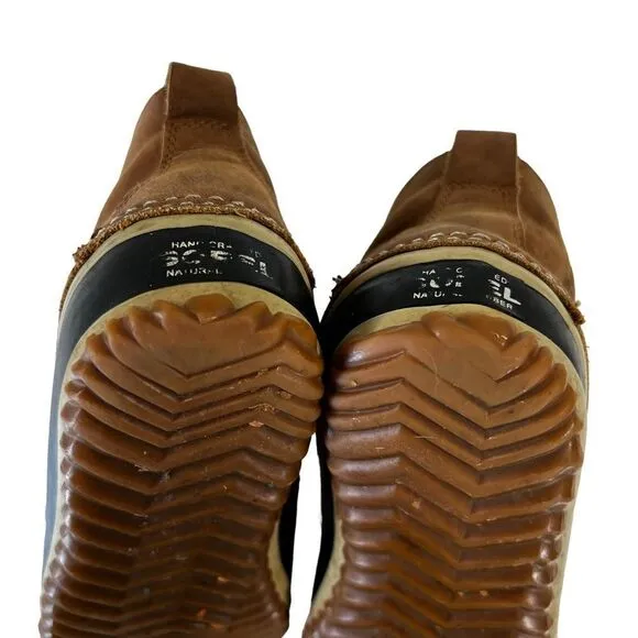 Sorel Out 'N' About waterproof leather ankle boots