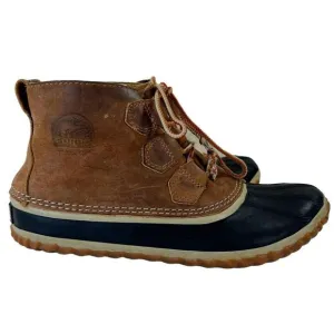 Sorel Out 'N' About waterproof leather ankle boots
